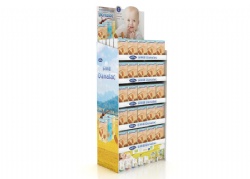 Paper display stand for baby products