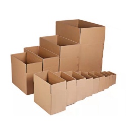 Custom sizes flat shape shipping carton