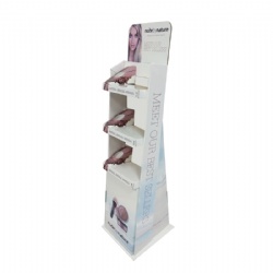 Cosmetics paper displaying stand