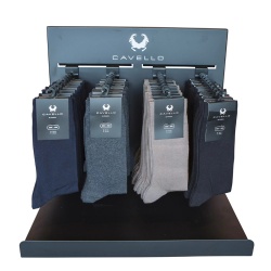 Metal wires display rack for socks