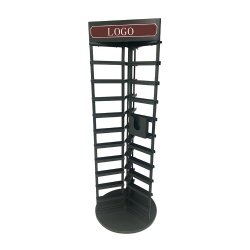 Stone Marble samples display stand rotating rack